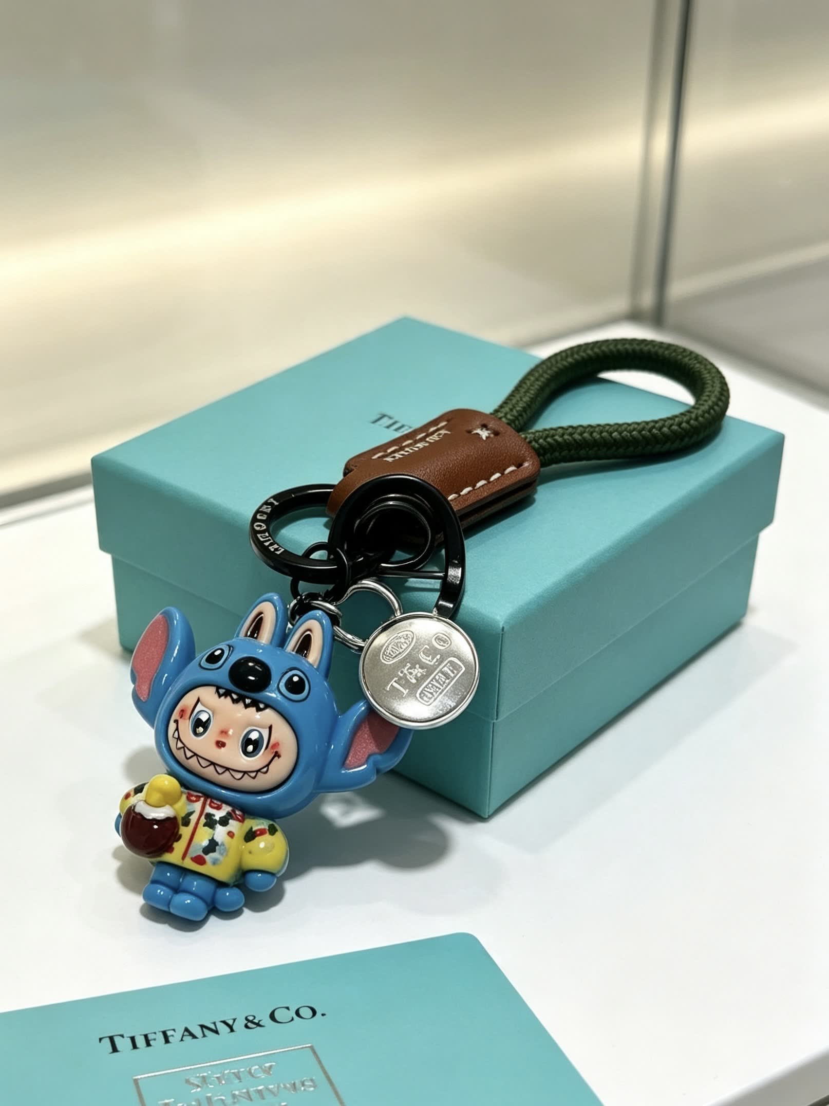 Tiffany & Co. Stitch Keychain